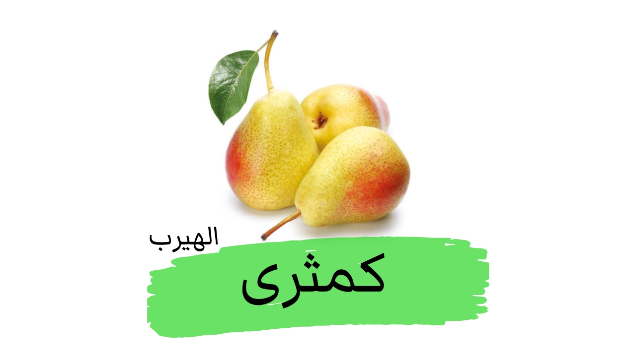الكمثرى الشائعة (Pyrus communis L. الإجاص ) فوائد وأضرار